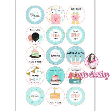 Imagine Comestibila " Briose 02 " - Anyta Cooking - Anyta Cooking