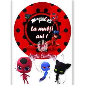 Imagine Comestibila " Buburuza Miraculoasa2 " - Anyta Cooking - Anyta Cooking
