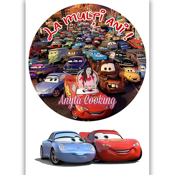 Imagine Comestibila " Cars1 " - Anyta Cooking - Anyta Cooking