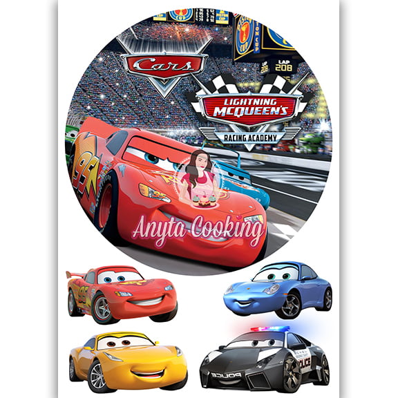 Imagine Comestibila " Cars2 " - Anyta Cooking - Anyta Cooking
