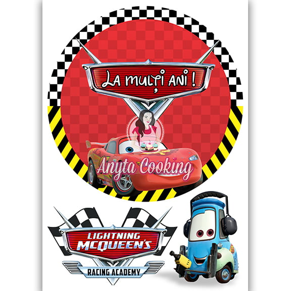 Imagine Comestibila " Cars3 " - Anyta Cooking - Anyta Cooking