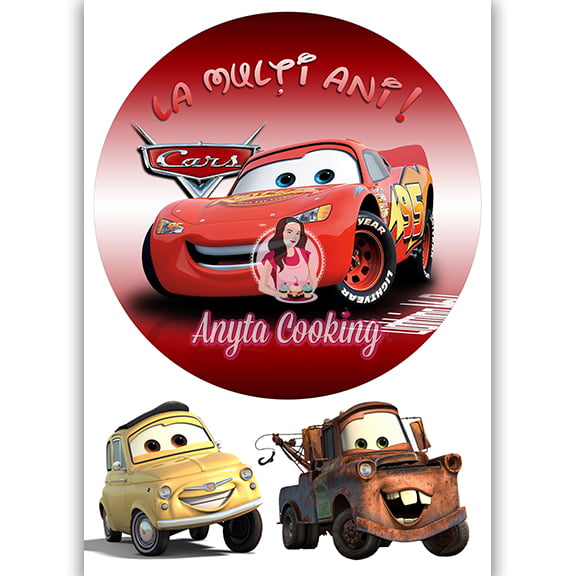 Imagine Comestibila " Cars5 " - Anyta Cooking - Anyta Cooking