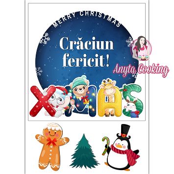 Imagine Comestibila " Craciun 48 " - Anyta Cooking - Anyta Cooking