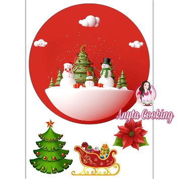 Imagine Comestibila " Craciun 74 " - Anyta Cooking - Anyta Cooking