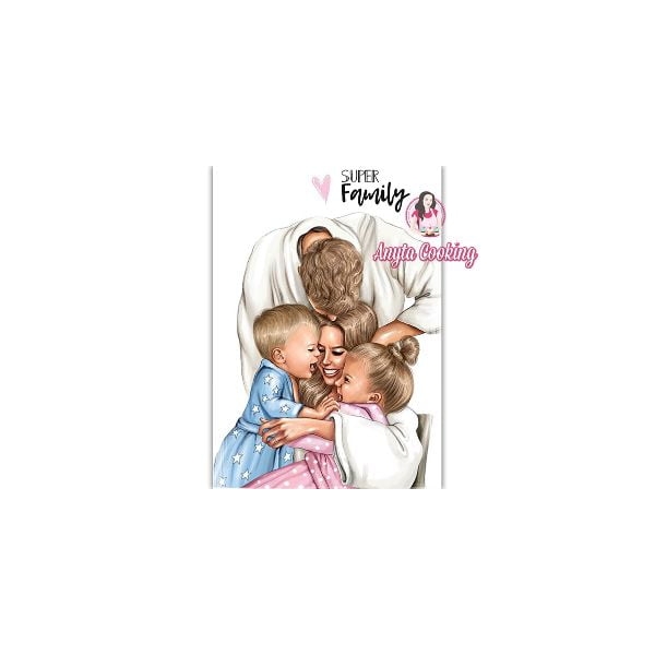 Imagine Comestibila " Familie 1 " - Anyta Cooking - Anyta Cooking