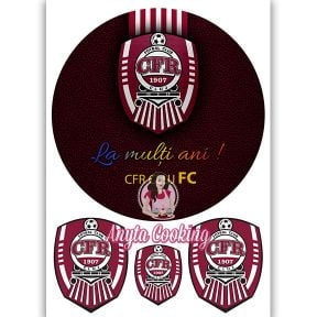 Imagine Comestibila " Fotbal11 CFR CLUJ " - Anyta Cooking - Anyta Cooking