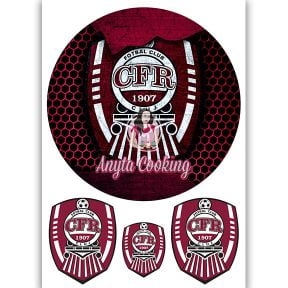 Imagine Comestibila " Fotbal12 CFR CLUJ " - Anyta Cooking - Anyta Cooking