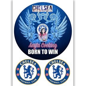 Imagine Comestibila " Fotbal14 CHELSEA FC " - Anyta Cooking - Anyta Cooking