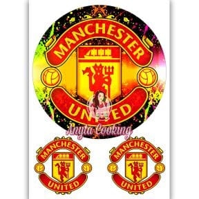 Imagine Comestibila " Fotbal29 MANCHESTER UNITED " - Anyta Cooking - Anyta Cooking