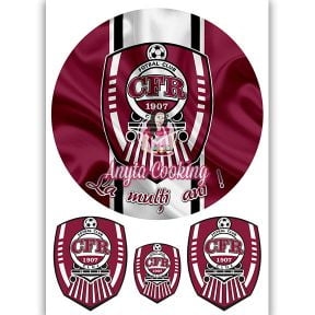 Imagine Comestibila " Fotbal9 CFR CLUJ " - Anyta Cooking - Anyta Cooking