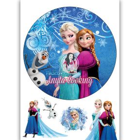 Imagine Comestibila " Frozen9 " - Anyta Cooking - Anyta Cooking
