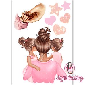 Imagine Comestibila " Mama 3 " - Anyta Cooking - Anyta Cooking
