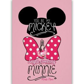 Imagine Comestibila " Minnie Mouse7 " - Anyta Cooking - Anyta Cooking