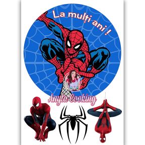 Imagine Comestibila " SpiderMan / Omul Paianjen10 " - Anyta Cooking - Anyta Cooking