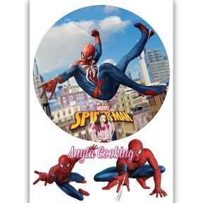 Imagine Comestibila " SpiderMan / Omul Paianjen12 " - Anyta Cooking - Anyta Cooking