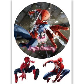 Imagine Comestibila " SpiderMan / Omul Paianjen13 " - Anyta Cooking - Anyta Cooking