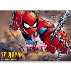 Imagine Comestibila " SpiderMan / Omul Paianjen16 " - Anyta Cooking - Anyta Cooking