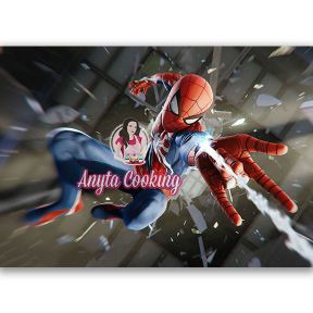 Imagine Comestibila " SpiderMan / Omul Paianjen3 " - Anyta Cooking - Anyta Cooking