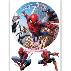 Imagine Comestibila " SpiderMan / Omul Paianjen9 " - Anyta Cooking - Anyta Cooking
