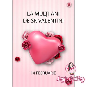 Imagine Comestibila " Valentines Day 16 " - Anyta Cooking - Anyta Cooking