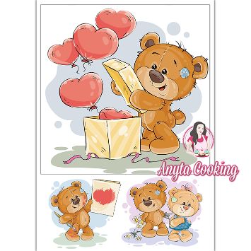 Imagine Comestibila " Valentines Day 23 " - Anyta Cooking - Anyta Cooking