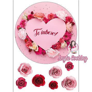Imagine Comestibila " Valentines Day 25 " - Anyta Cooking - Anyta Cooking