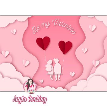 Imagine Comestibila " Valentines Day 8 " - Anyta Cooking - Anyta Cooking