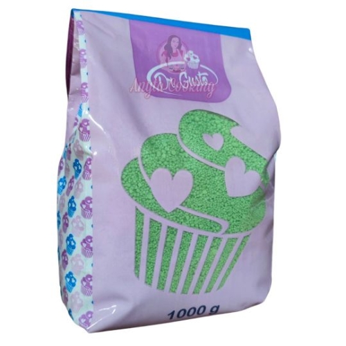 Isomalt - 1 kg - VERDE - Dr Gusto - Anyta Cooking