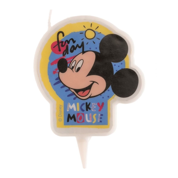 Lumânare – MICKEY MOUSE 2D – 7,5 CM - Dekora - Anyta Cooking