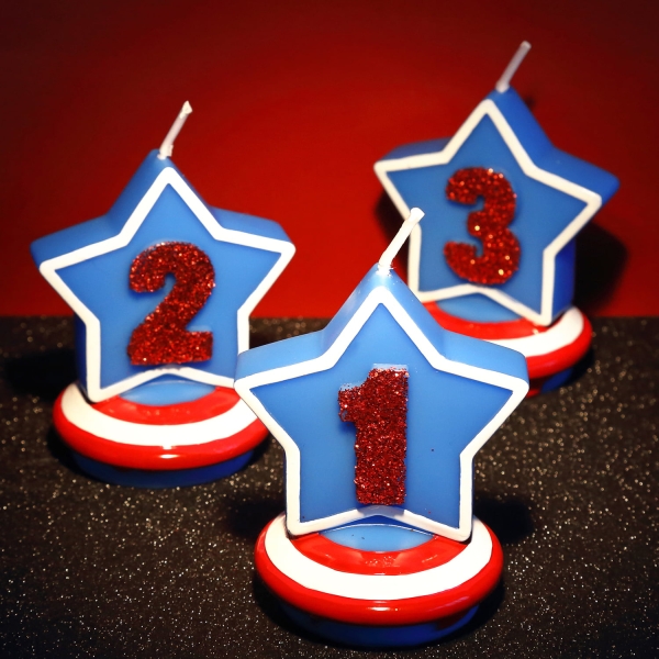 Lumanarea 3D model Capitan America - Anyta Cooking