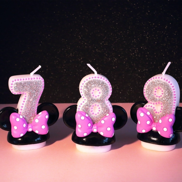 Lumanare 3D din Ceara - Minnie Mouse - Anyta Cooking - Anyta Cooking