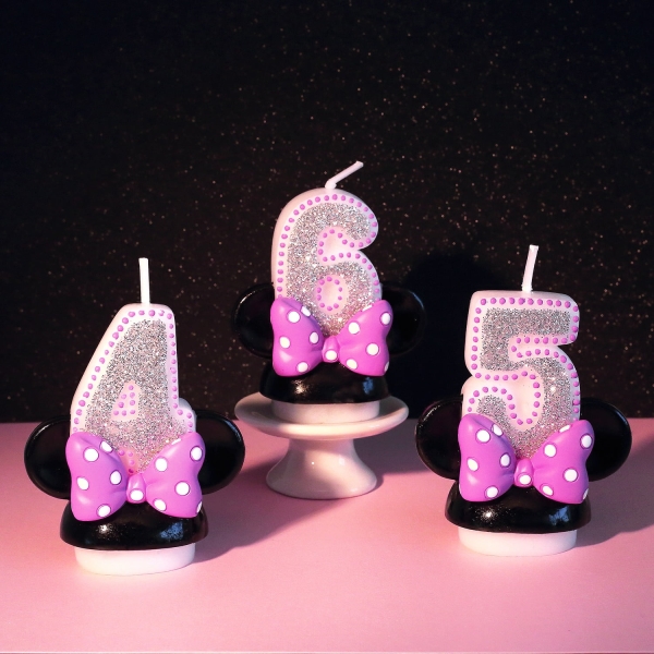 Lumanare 3D din Ceara - Minnie Mouse - Anyta Cooking - Anyta Cooking