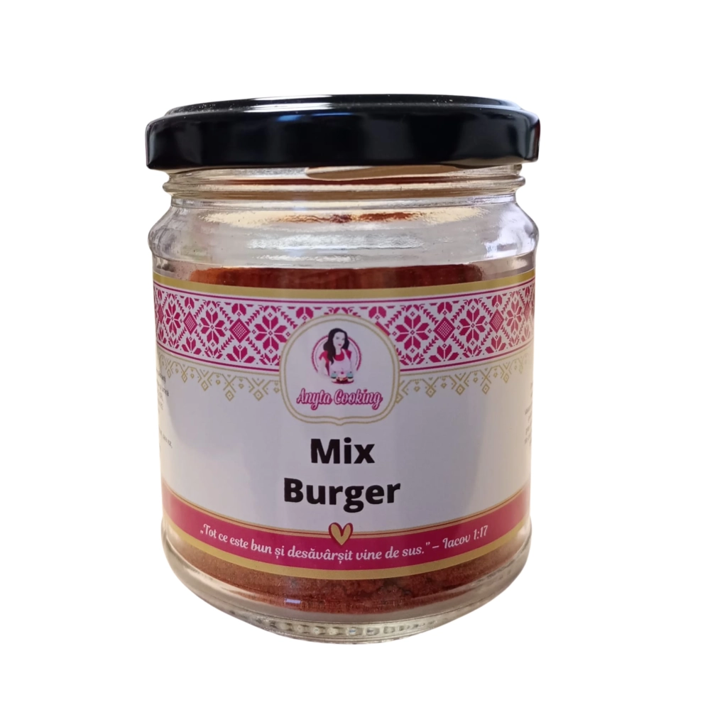 Mix de condimente pentru Burger - 80g - Anyta Cooking