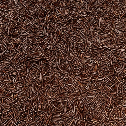 Mix decor comestibil - Batoane de zahar cu cacao Maro inchis - 1kg - Anyta Cooking