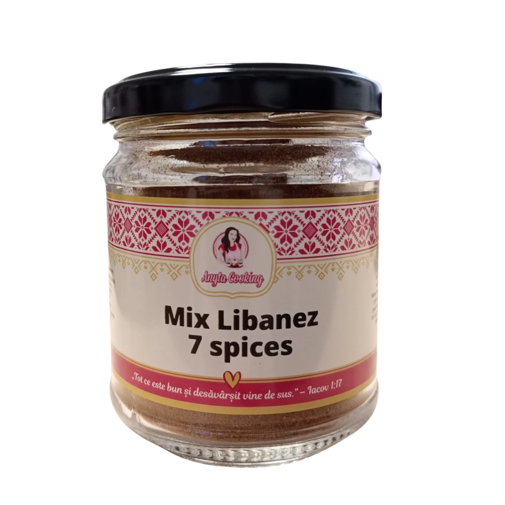 Mix Libanez 7 aroma 100% natuale (Baharat) - 70g - Anyta Cooking