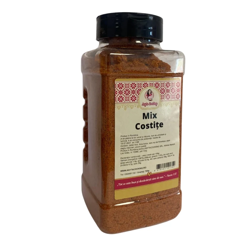 Mix pentru Costițe 700g &ndash; Condiment dulce-picant pentru marinadă &ndash; Anyta Cooking