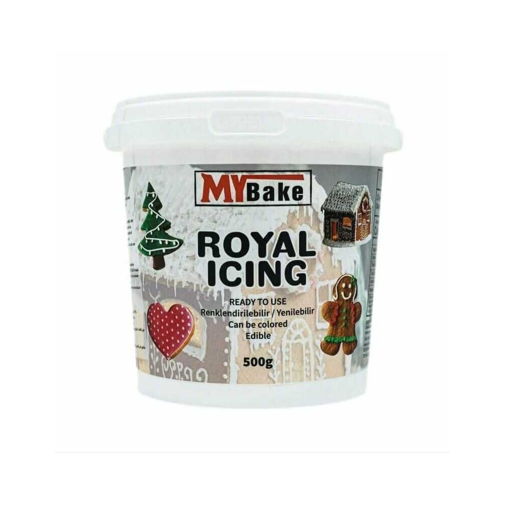 Mix Pudra Royal Icing Gata de Utilizat - 500 gr - Dr Gusto - Anyta Cooking