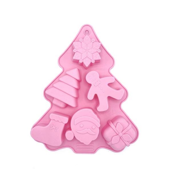 Mulaj din silicon alimentar - Happy X-Mas - Happy Sprinkle - Anyta Cooking
