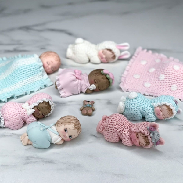 Mulaj din silicon - Bebe imbracat 3D - KAREN DAVIES - Anyta Cooking