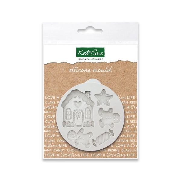 Mulaj din silicon - Christmas Gingerbread - Katy Sue - Anyta Cooking