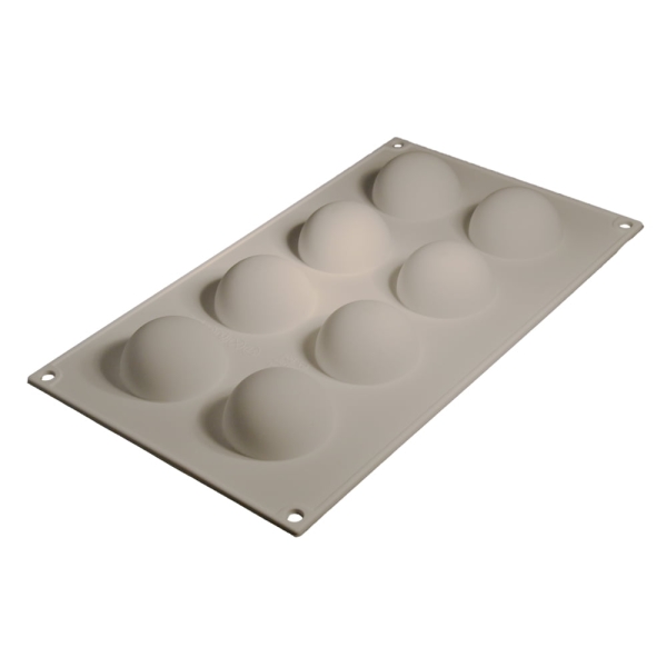 Mulaj din silicon - Semisfere Medii - 5 cm - Cesil - Anyta Cooking