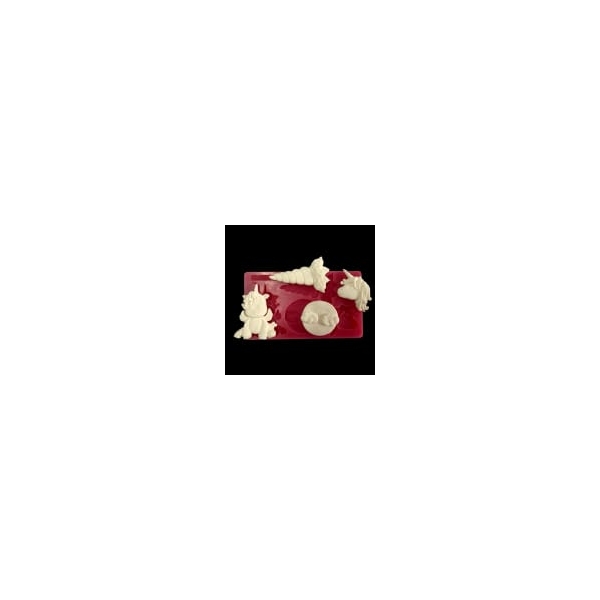 Mulaj din silicon – Unicorni – 9 x 5 cm – Cesil - Anyta Cooking	
