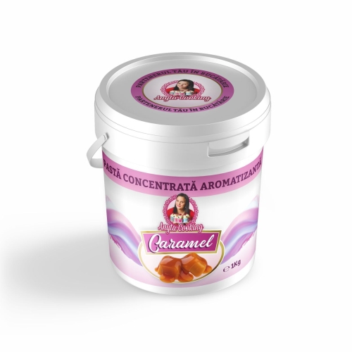 Pastă Concentrată Aromatizantă – CARAMEL - 1 kg - Anyta Cooking 