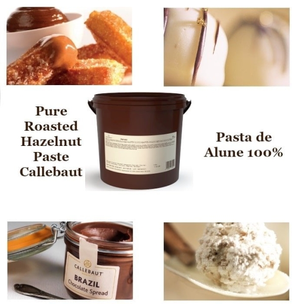 Pastă de alune 100% - 5kg - Barry Callebaut