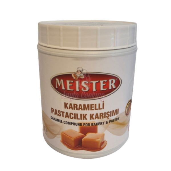 Pasta Aromatizanta - Caramel - 1kg - Meister - Anyta Cooking