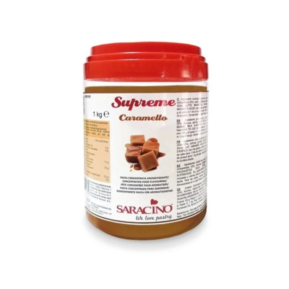 Pasta aromatizanta concentrata - CARAMEL - 1kg - Saracino