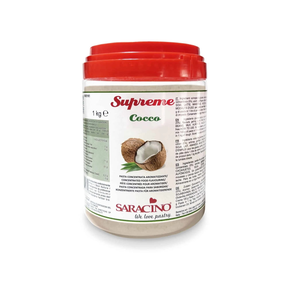 Pasta aromatizanta concentrata - COCOS - 1kg - Saracino