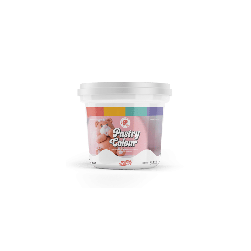 
Pasta de Zahar ideala pentru Flori si Figurine - ALB/WHITE- 5 kg - Pastry Colour