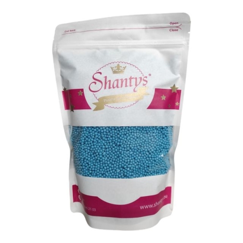 Perlute crispy - Albastru - 1kg - Shantys