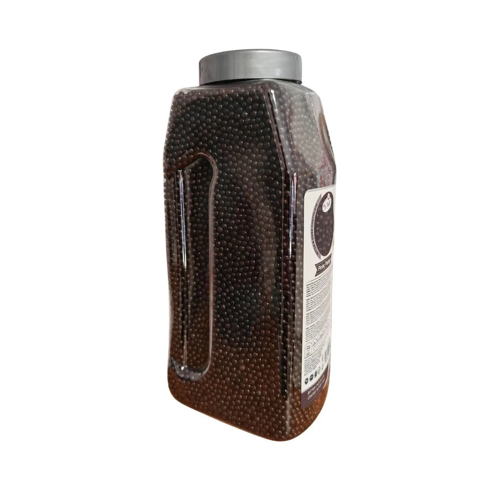Perlute din Orez Expandat in Ciocolata - Negre/Black - 4mm - 1 kg